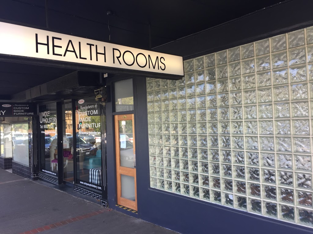 Melbourne Health Rooms | health | 179 Centre Rd, Bentleigh VIC 3204, Australia | 0390294197 OR +61 3 9029 4197
