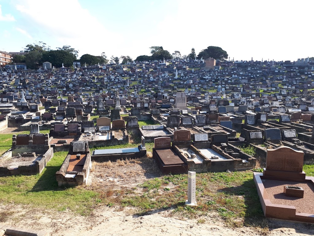 Randwick Cemetery | cemetery | Malabar Rd, South Coogee NSW 2031, Australia | 1300722542 OR +61 1300 722 542