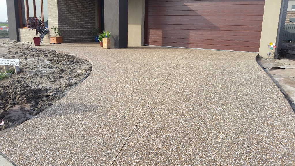 exposed aggregate concreter | 30 Clarendon Dr, Somerville VIC 3912, Australia | Phone: 0408 397 673