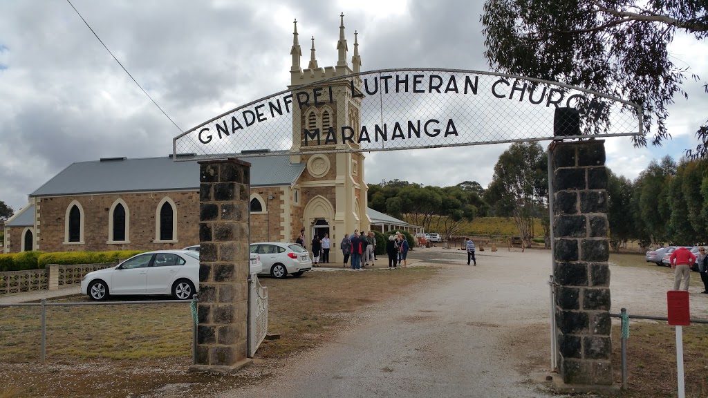 Gnadenfrei Lutheran Church (Marananga) | church | Seppeltsfield Rd, Marananga SA 5355, Australia | 0885628098 OR +61 8 8562 8098