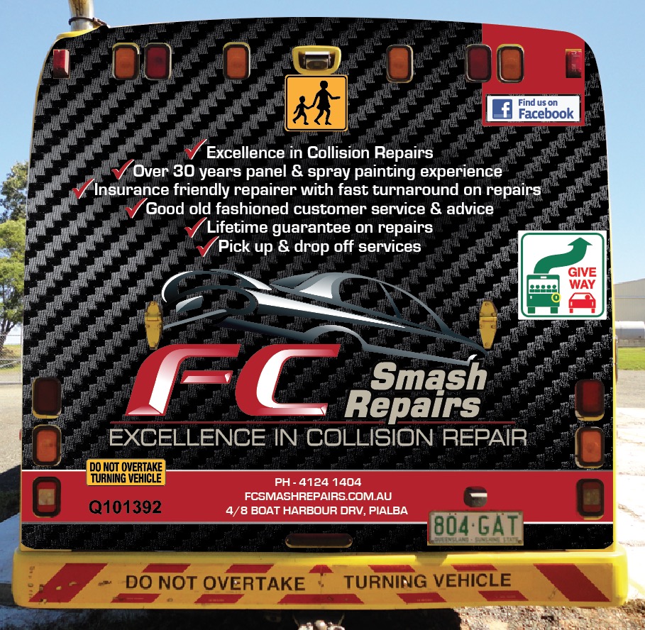 FC Smash Repairs | car repair | 4/8 Boat Harbour Dr, Pialba QLD 4655, Australia | 0741241404 OR +61 7 4124 1404