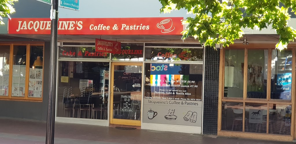 Jacqueline Coffee & Pastry | bakery | 24 Britannia Mall, Mitcham VIC 3132, Australia | 0398745034 OR +61 3 9874 5034