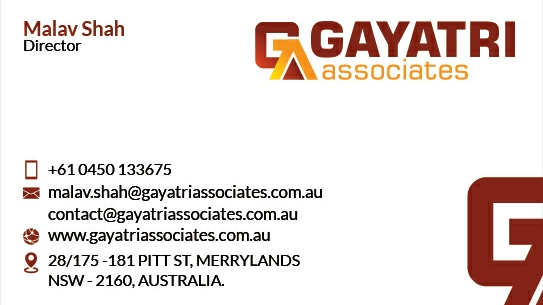 Gayatri Associates | accounting | 6 Rosepark Dr, Marsden Park NSW 2765, Australia | 0288817988 OR +61 2 8881 7988
