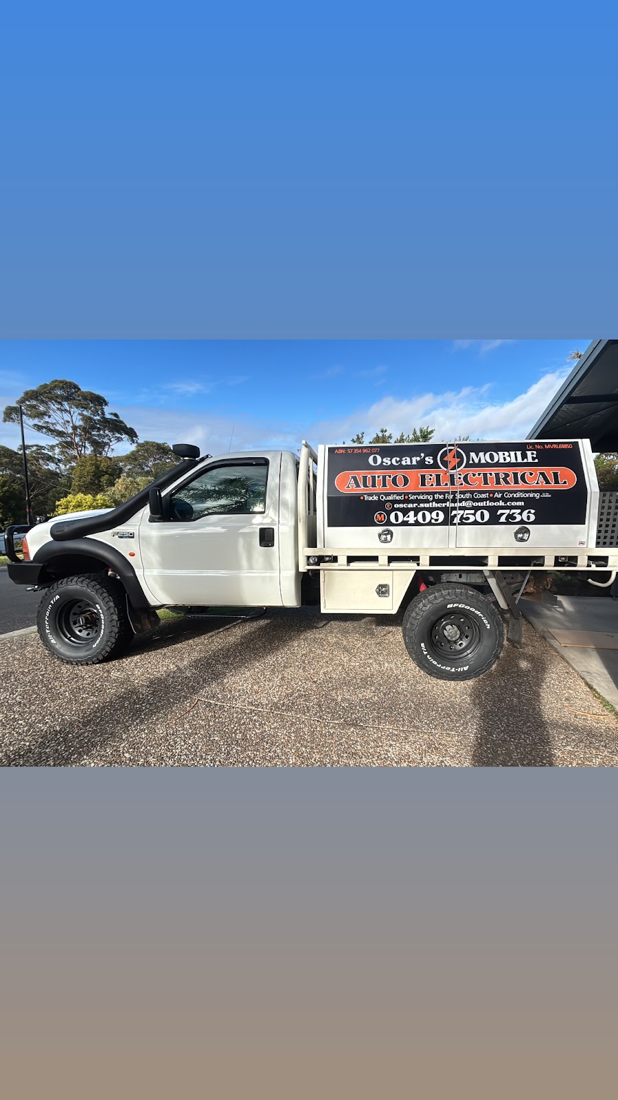 Oscar’s Mobile Auto Electrical | 19 Baldwin Ave, Kianga NSW 2546, Australia | Phone: 0409 750 736