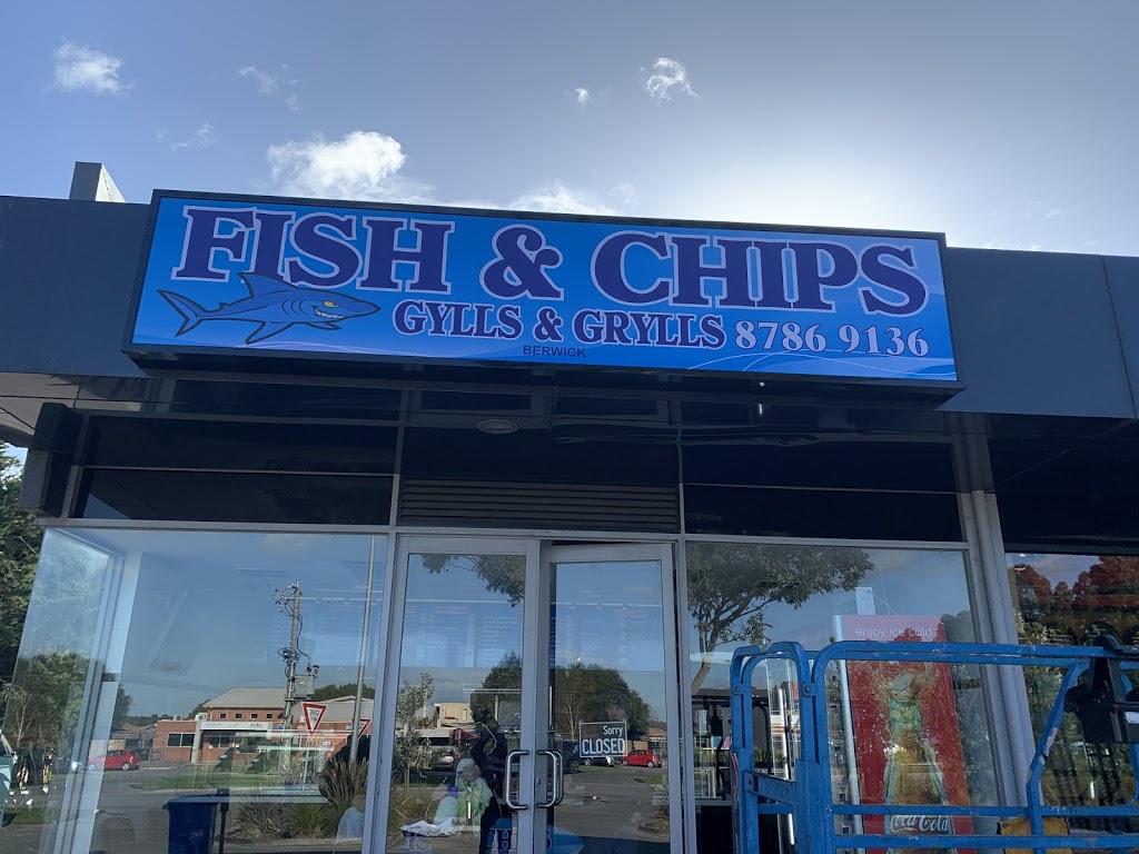 Gylls & Grylls Fish & Chippery Berwick | 1/240-246 Clyde Rd, Berwick VIC 3806, Australia | Phone: (03) 8786 9136