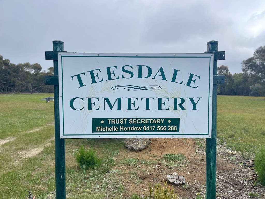 Teesdale Cemetery | Teesdale Cemetery, 5 Squires Rd, Teesdale VIC 3328, Australia | Phone: 0417 566 288