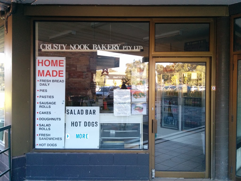Crusty Nook Bakery | bakery | 30 McAdam Square, Croydon VIC 3136, Australia | 0397233043 OR +61 3 9723 3043