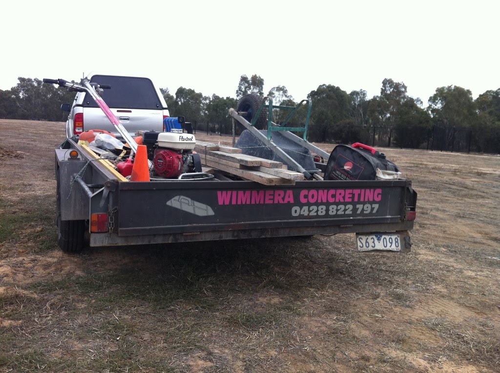 Wimmera Concreting | 651 Three Bridges Rd, Haven VIC 3401, Australia | Phone: 0428 822 797