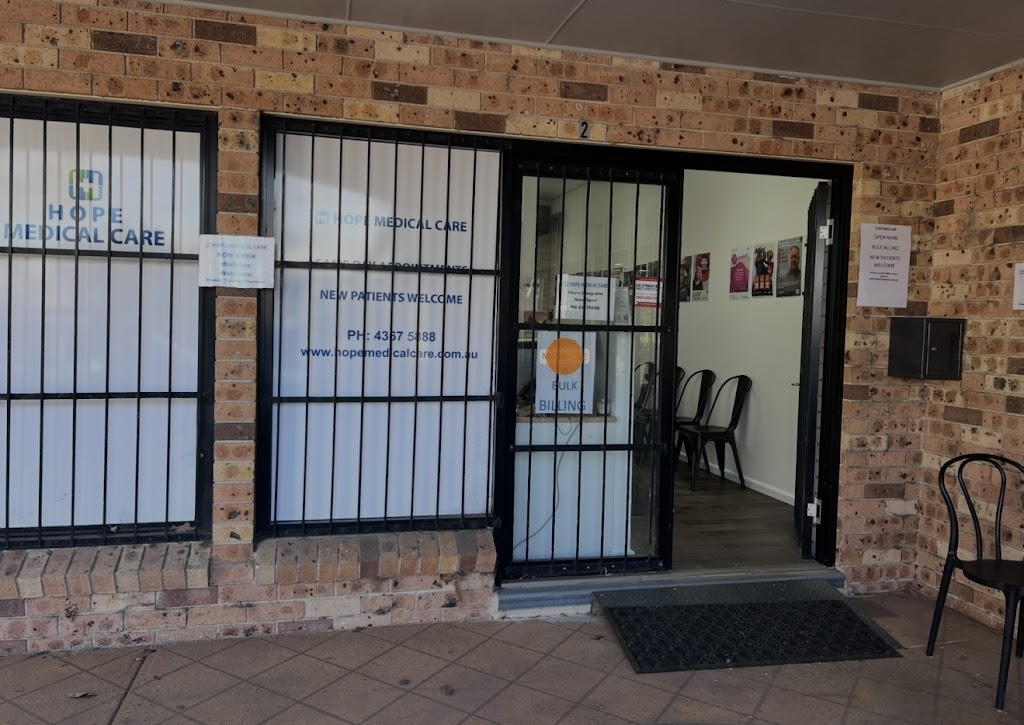 Hope Medical Care - Mangrove | 1 Waratah Rd, Mangrove Mountain NSW 2250, Australia | Phone: (02) 4367 5888