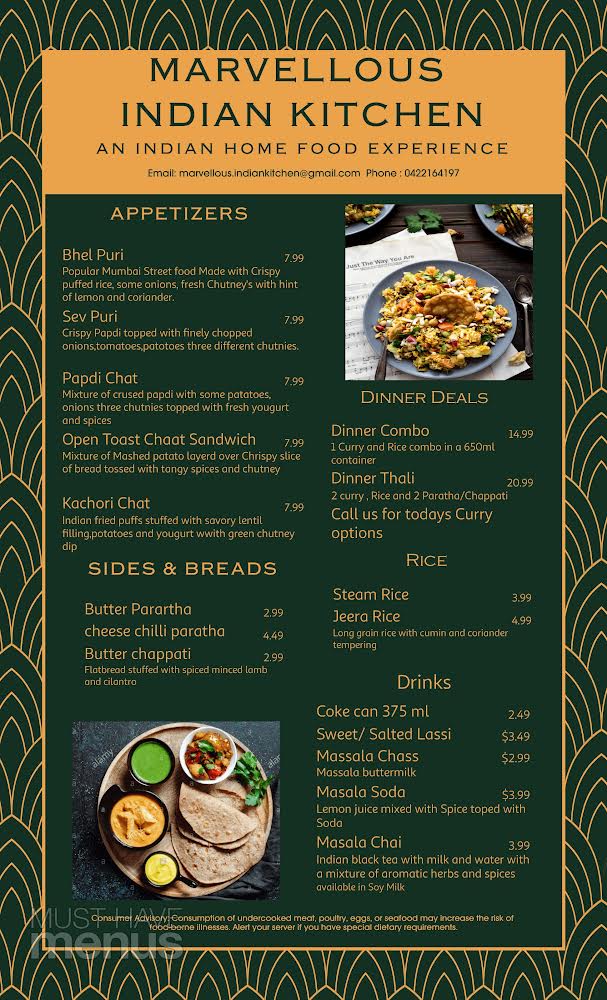 Marvellous Indian Kitchen | meal takeaway | 3/68 Citrus Ave, Horsham VIC 3400, Australia | 0422164197 OR +61 422 164 197