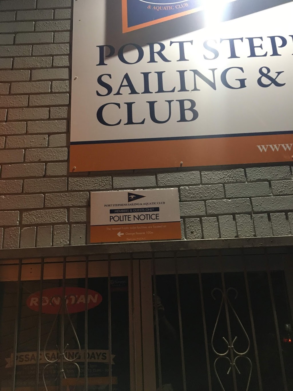 Port Stephens Sailing and Aquatic Club |  | Seaview Cres, Soldiers Point NSW 2317, Australia | 0422615200 OR +61 422 615 200