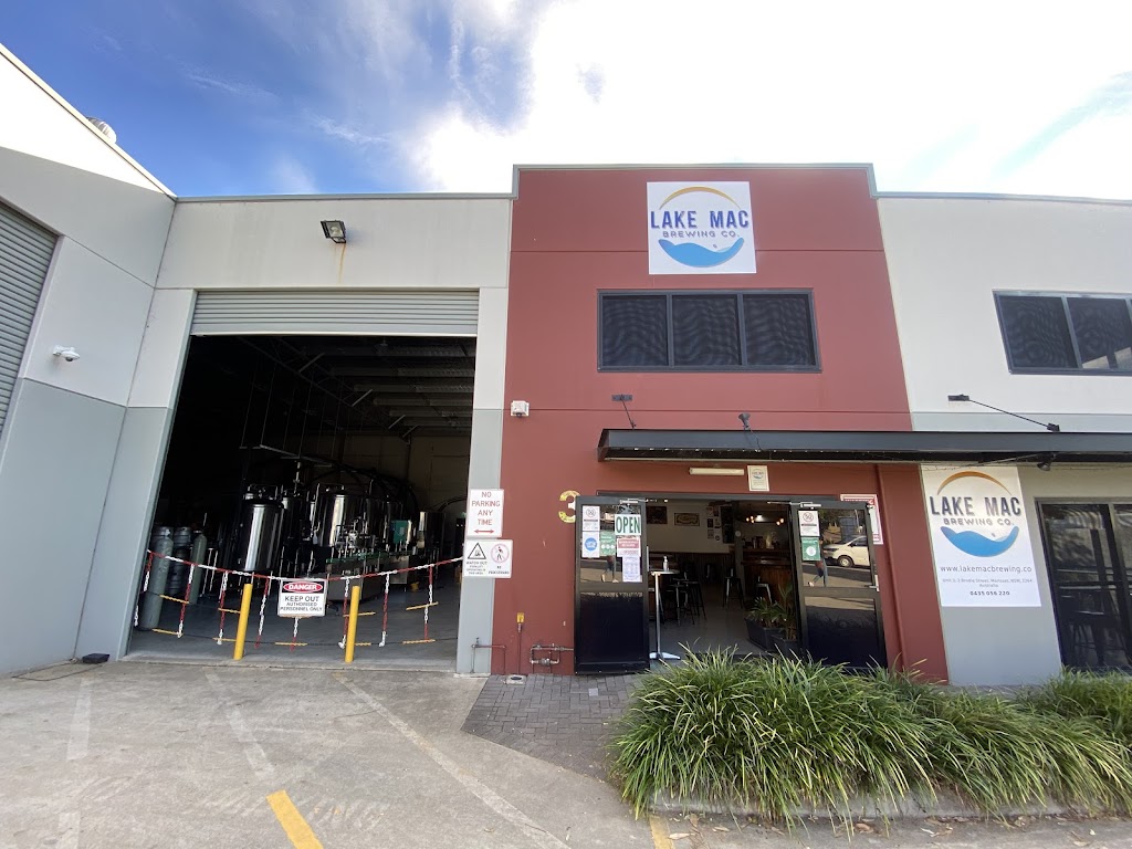 Lake Mac Brewing Co | 3/2 Brodie St, Morisset NSW 2264, Australia | Phone: 0435 056 220