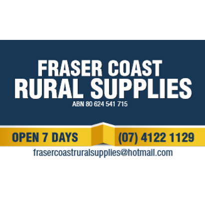 Fraser Coast Rural Supplies | store | 36 Gayndah Rd, Maryborough West QLD 4650, Australia | 0741221129 OR +61 7 4122 1129
