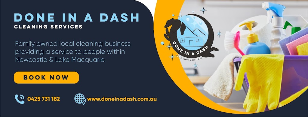 Done in a Dash Cleaning Services | 58 Cupania Cres, Adamstown Heights NSW 2289, Australia | Phone: 0425 731 182