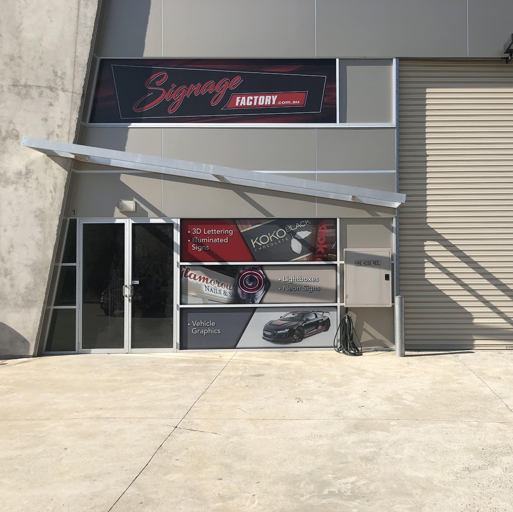 Signage Factory | store | unit 1/21 Raws Cres, Hume ACT 2620, Australia | 0261817610 OR +61 2 6181 7610