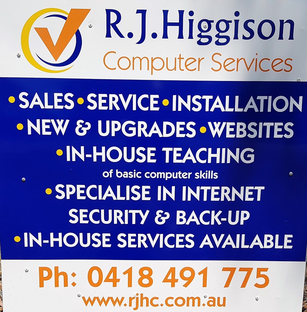 R. J. Higgison Computer Services | 127 Mill Ln, Quorrobolong NSW 2325, Australia | Phone: (02) 4998 6235