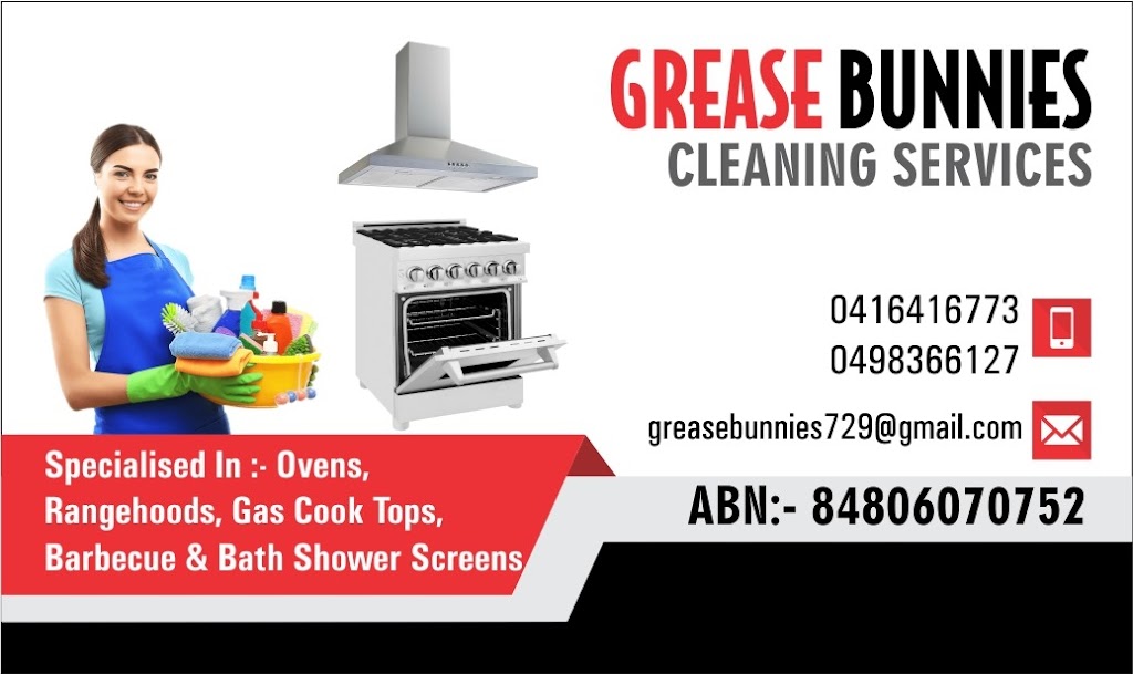 Grease bunnies | 3 Peron Pl, Banks ACT 2906, Australia | Phone: 0416 416 773