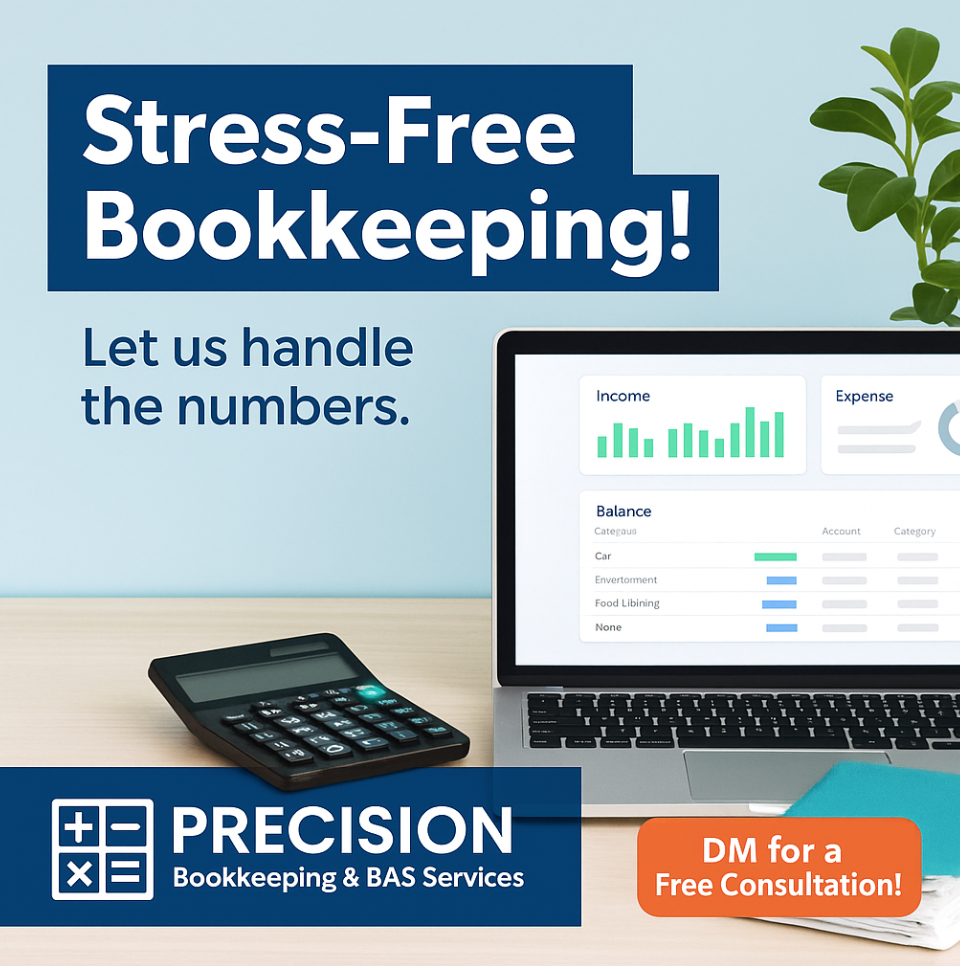 Precision Bookkeeping & BAS Services | Esplanade, Surfers Paradise QLD 4217, Australia | Phone: 0448 700 938
