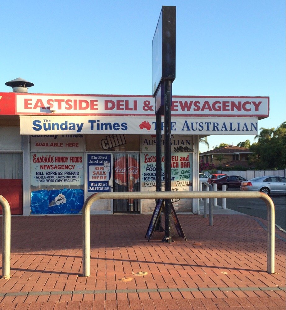Eastside Deli & Newsagency | store | 26 East St, Maylands WA 6051, Australia