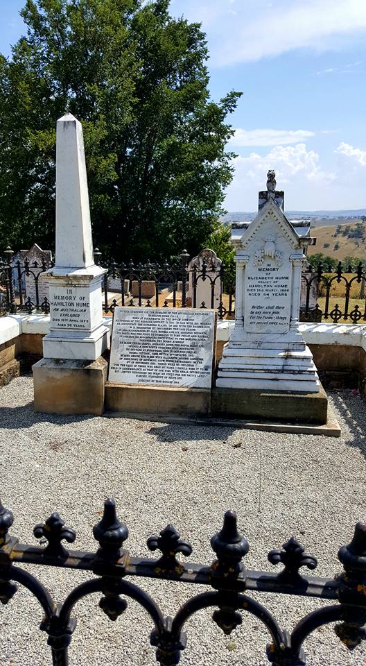 Yass General Cemetery and Humes Grave | cemetery | Yass NSW 2582, Australia