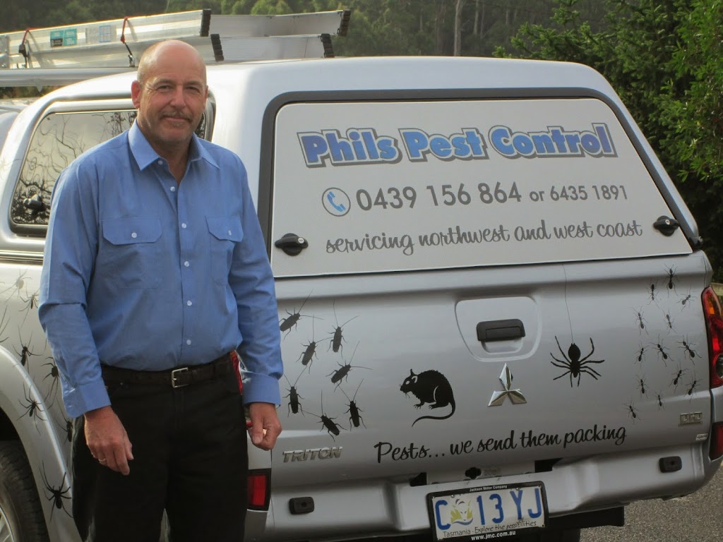 Phils Pest Control |  | 1 Edward St, Somerset TAS 7322, Australia | 0364351891 OR +61 3 6435 1891