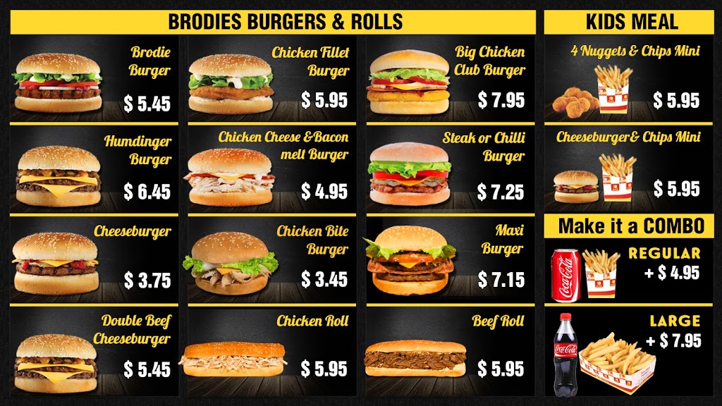 Brodies Chicken & Burgers Beaudesert | restaurant | Shop 3/1 Oakland Way, Beaudesert QLD 4285, Australia