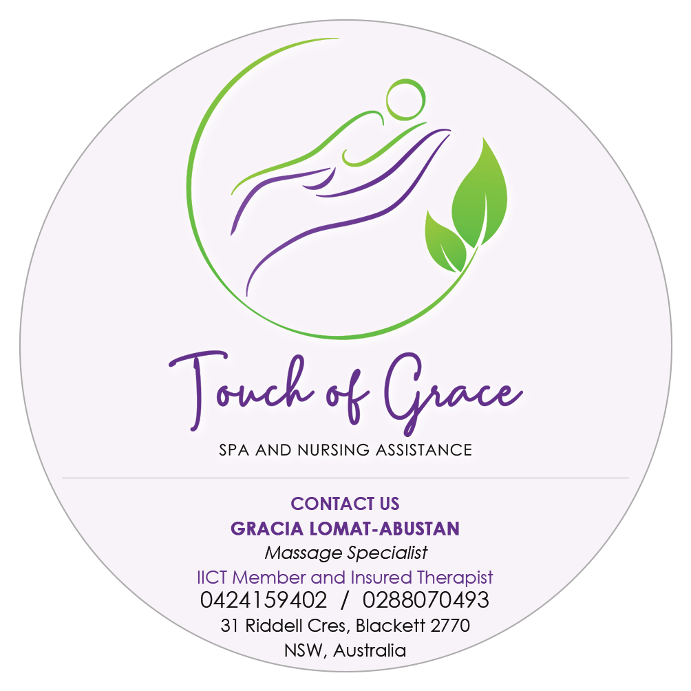 Touch of Grace - Spa & Nursing Assistance | 31 Riddell Cres, Blackett NSW 2770, Australia | Phone: (02) 8807 0493