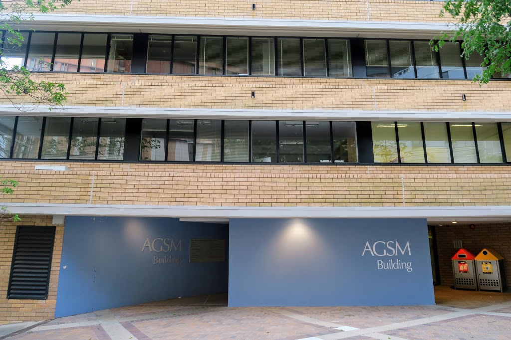 Australian Graduate School of Management | university | AGSM, 38 Botany St, Randwick NSW 2052, Australia | 0299319400 OR +61 2 9931 9400