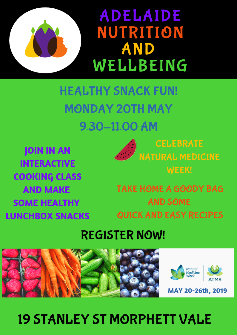 Adelaide Nutrition and Wellbeing | 19 Stanley St, Morphett Vale SA 5162, Australia | Phone: 0405 125 785