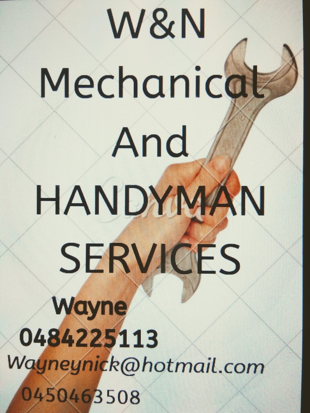 W&N Mechanical and Handyman Services | general contractor | Windsor Dr, Gosnells WA 6110, Australia | 0484225113 OR +61 484 225 113