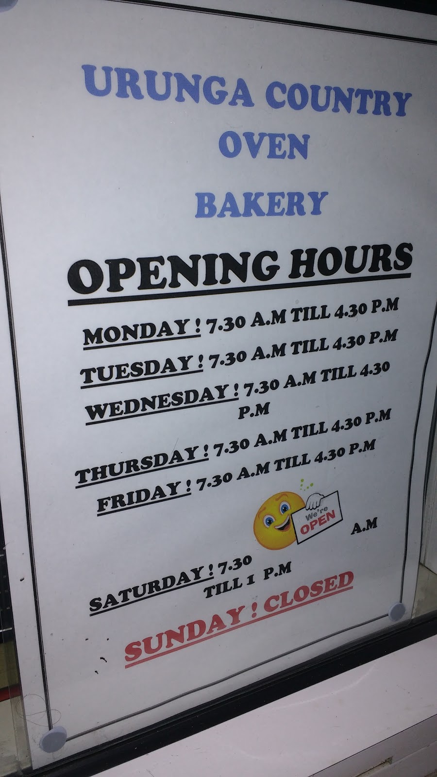 Urunga Country Oven Bakery | bakery | 17 Bonville St, Urunga NSW 2455, Australia | 0266556267 OR +61 2 6655 6267