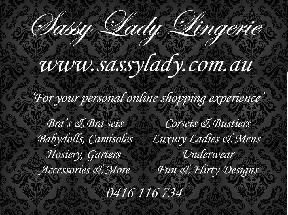 Sassy Lady Lingerie | clothing store | 9 Majuda Ct, Tocumwal NSW 2714, Australia | 0416116734 OR +61 416 116 734