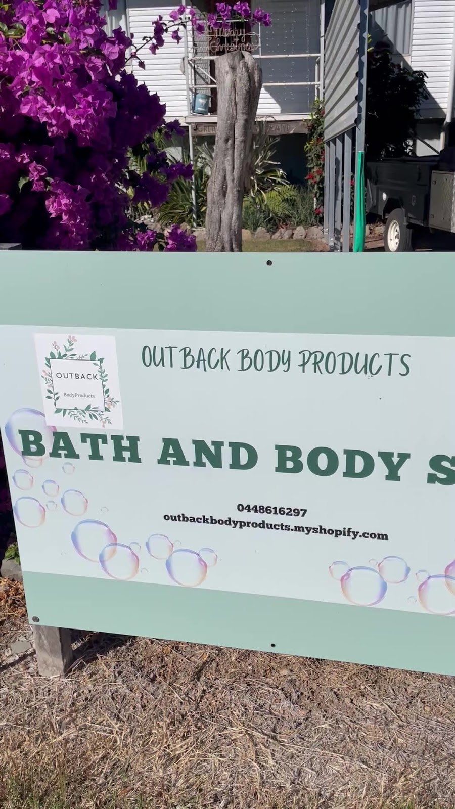 Outback Body Products | 1 MacArthur St, Collinsville QLD 4804, Australia | Phone: 0448 616 297
