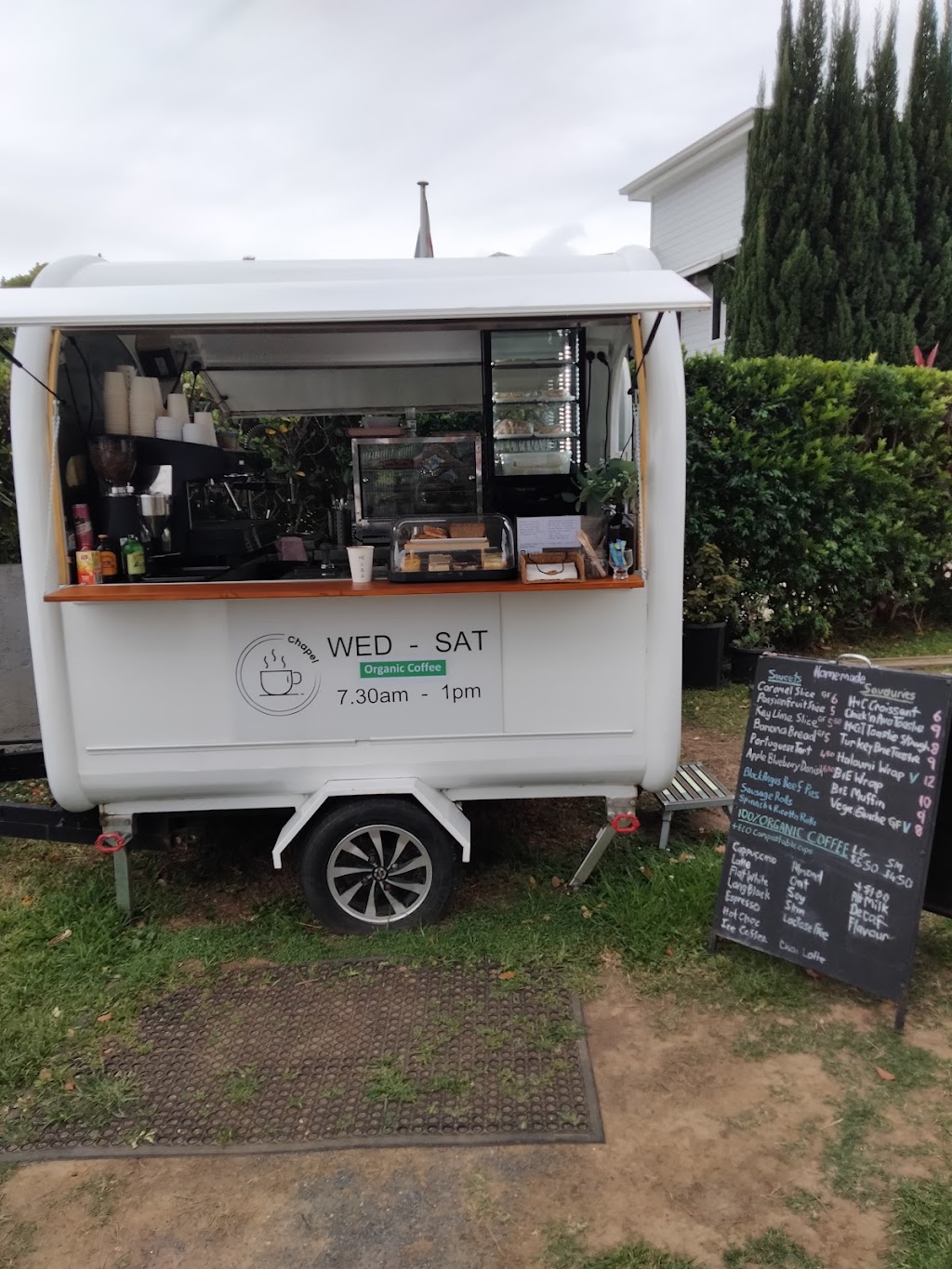 Chapel Coffee | 122/124 Riverside Dr, Tumbulgum NSW 2490, Australia | Phone: 0433 037 555