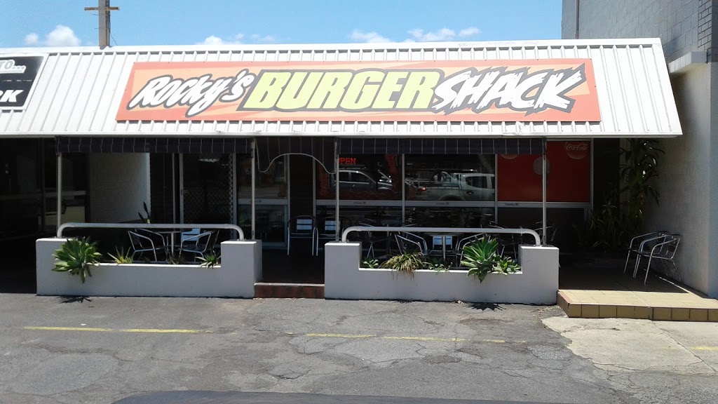 Rockys Burger Shack | meal takeaway | 37 Gladstone Rd, Allenstown QLD 4700, Australia | 0749277557 OR +61 7 4927 7557