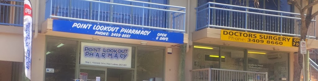 POINT LOOKOUT PHARMACY | pharmacy | 4-10 Kennedy Dr, Point Lookout QLD 4183, Australia | 0734098661 OR +61 7 3409 8661