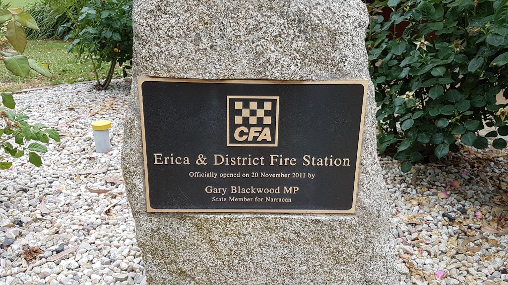 Erica CFA | fire station | 3285 Moe-Rawson Road, Erica VIC 3825, Australia