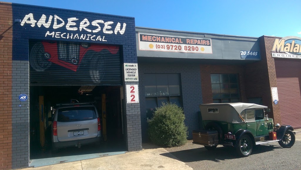Andersen Mechanical Repairs | car repair | 2/2 Barry St, Bayswater VIC 3153, Australia | 0397208290 OR +61 3 9720 8290