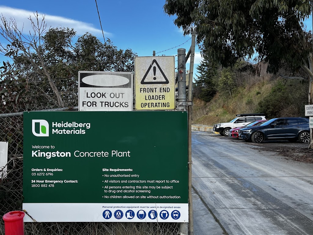 Heidelberg Materials - Kingston Concrete | 120 Browns Rd, Kingston TAS 7050, Australia | Phone: (03) 6272 6274