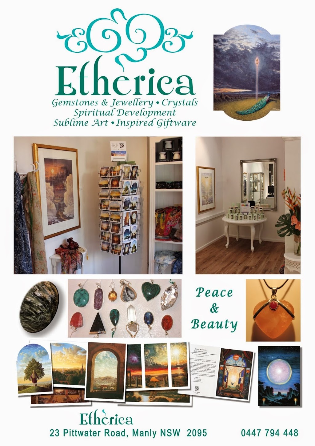 Etherica | jewelry store | 23 Pittwater Rd, Manly NSW 2095, Australia | 0289669651 OR +61 2 8966 9651