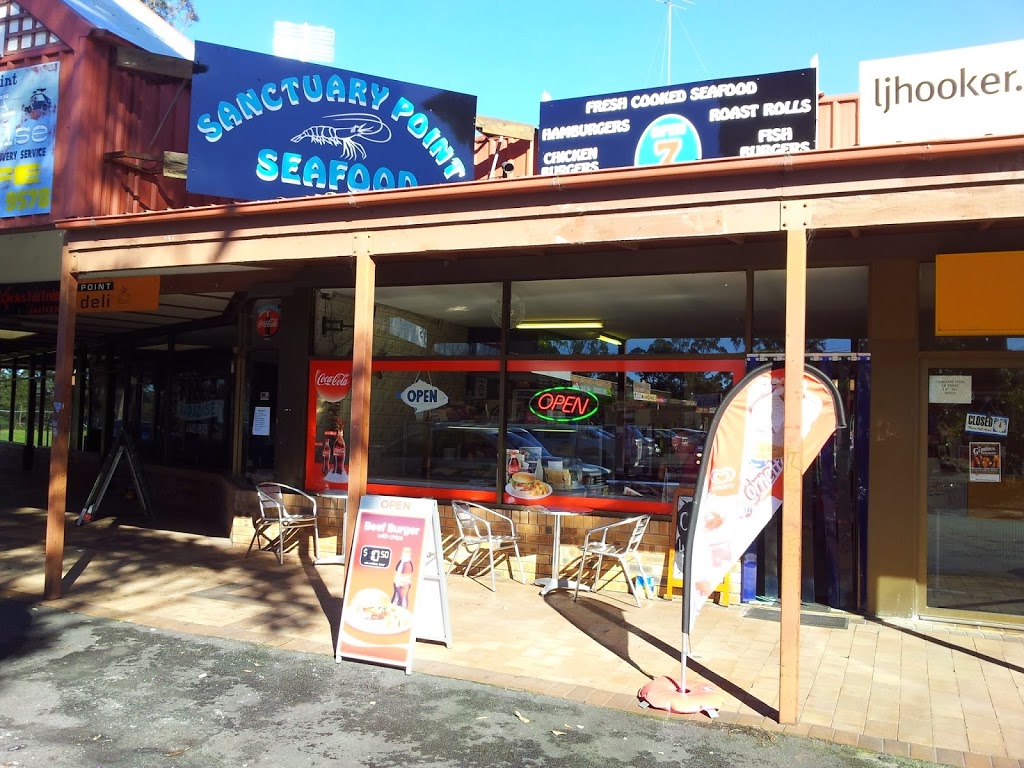 Sanctuary Point Seafood Take Away | meal takeaway | Shop 2/10 Paradise Beach Rd, Sanctuary Point NSW 2540, Australia | 0244439959 OR +61 2 4443 9959