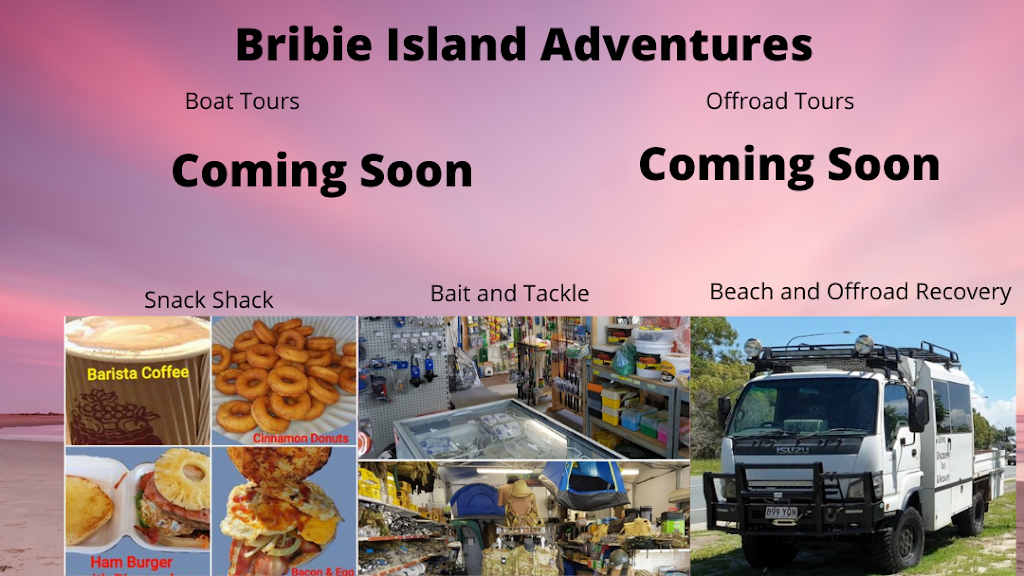 Bribie Island Adventures | meal takeaway | 1383 Bribie Island Rd, Ningi QLD 4511, Australia | 0439083869 OR +61 439 083 869