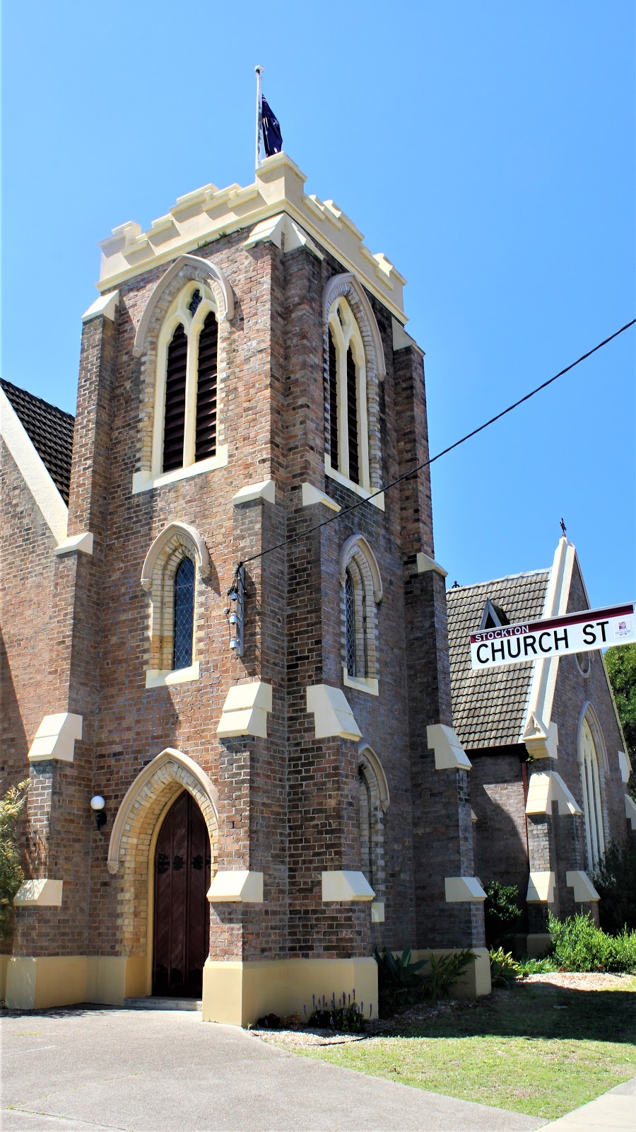 Saint Paul’s Church | church | 34a Maitland St, Stockton NSW 2295, Australia | 0249201514 OR +61 2 4920 1514