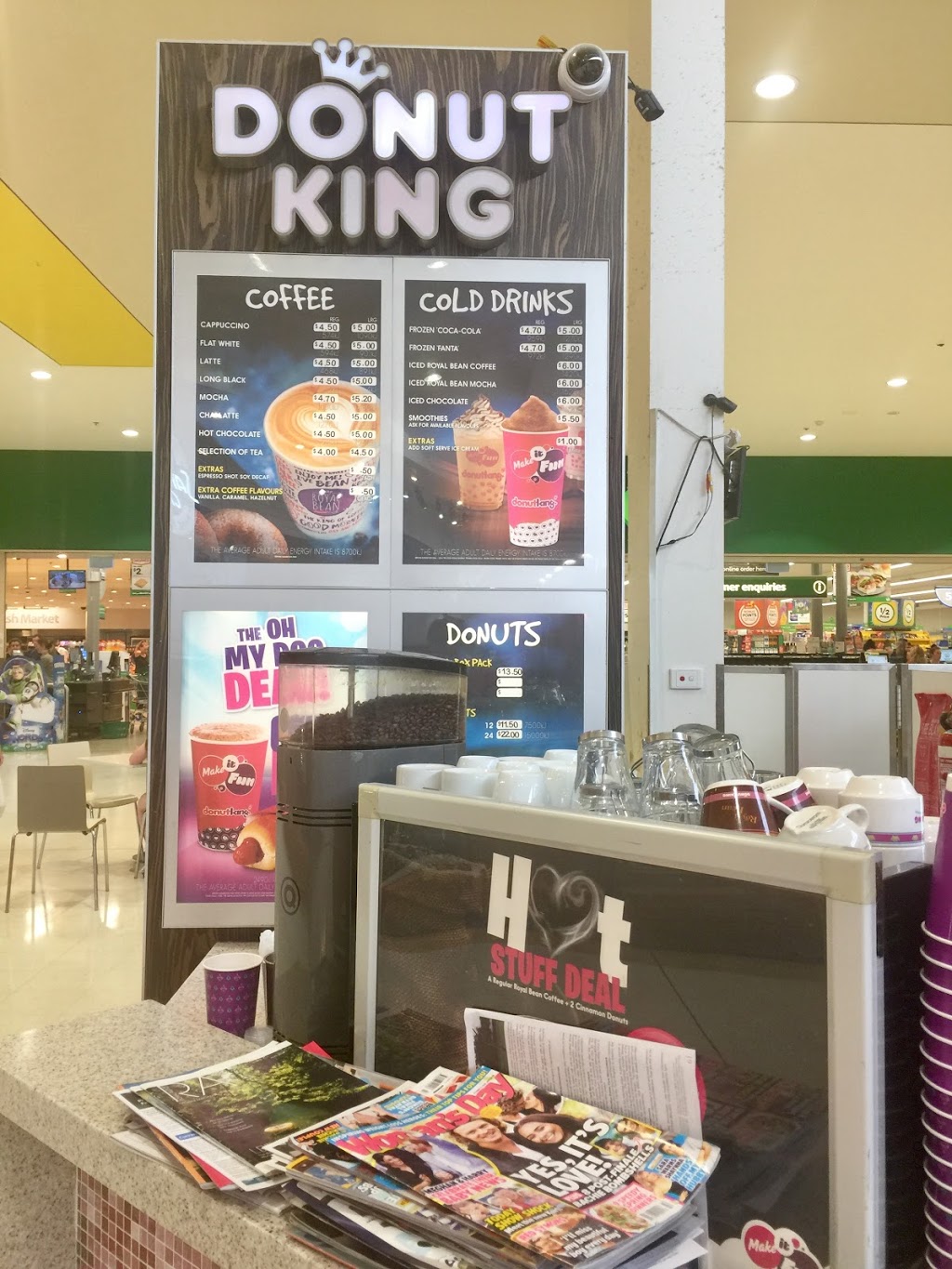 Donut King | Shop T33 Stockland Lilydale, Hutchinson St, Lilydale VIC 3140, Australia | Phone: 0430 220 603