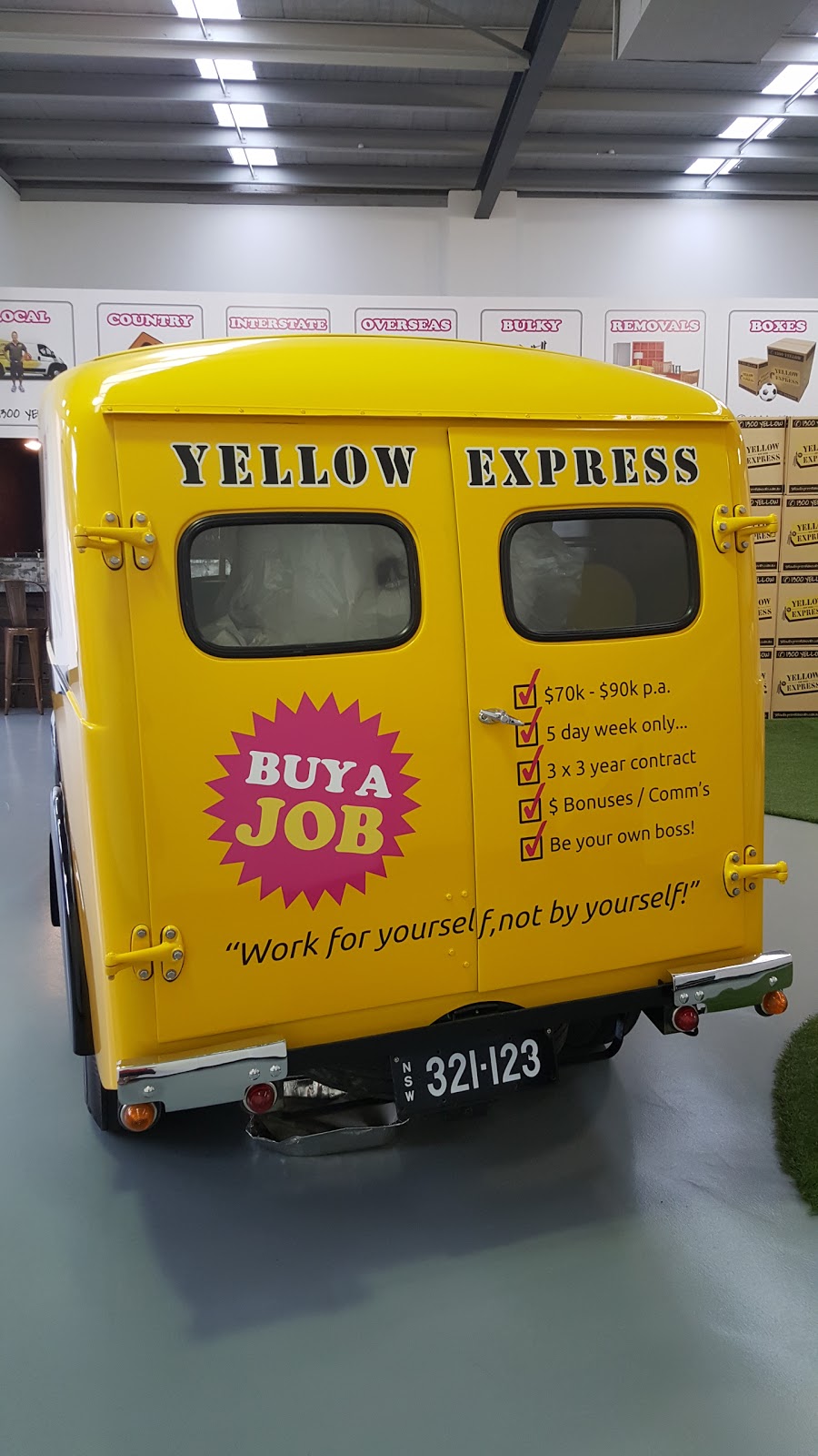 Yellow Express | 57-59 Victoria Rd, Rozelle NSW 2039, Australia | Phone: 1300 935 569