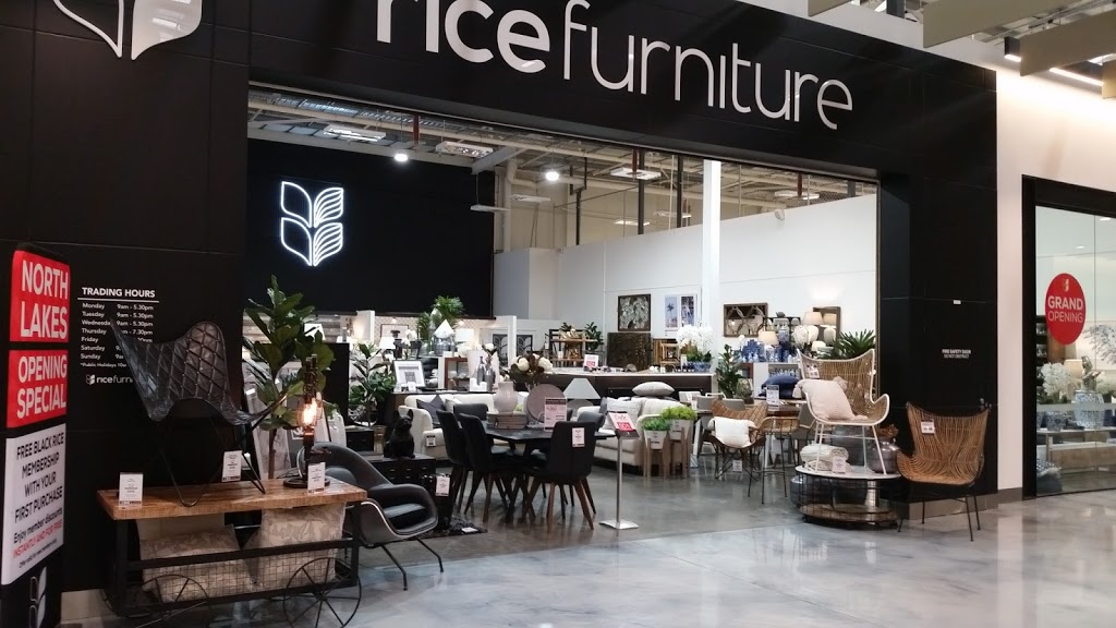 Rice Furniture | furniture store | 79 N Lakes Dr, North Lakes QLD 4509, Australia | 0738862000 OR +61 7 3886 2000
