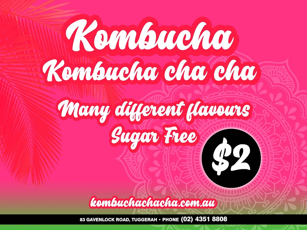 Kombucha Cha Cha |  | 83 Gavenlock Rd, Tuggerah NSW 2259, Australia | 0243518808 OR +61 2 4351 8808
