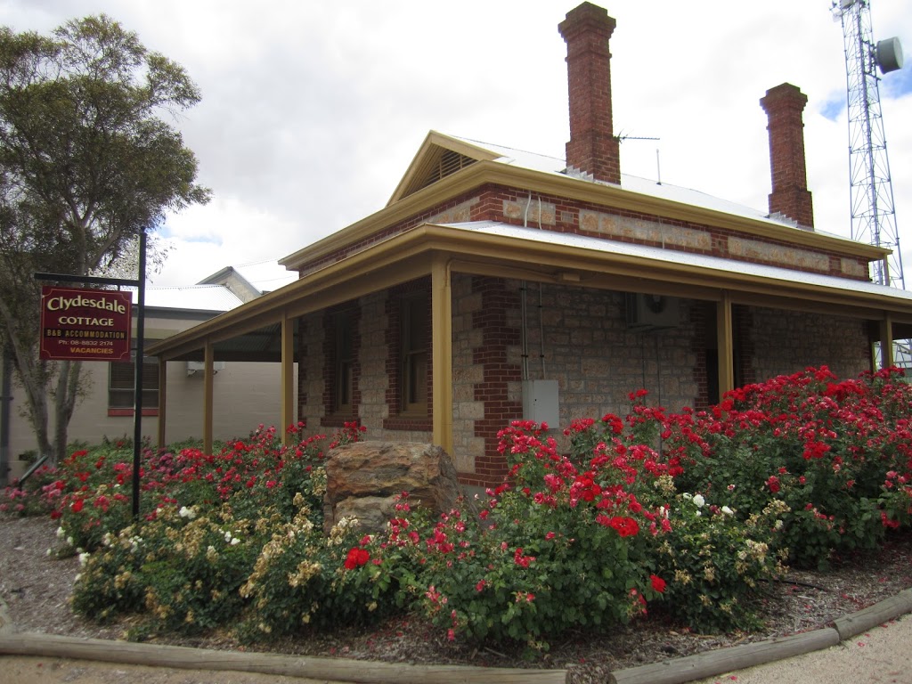 Clydesdale Cottage - Bed & Breakfast Accommodation | lodging | 1 Robert St, Maitland SA 5573, Australia | 0888322623 OR +61 8 8832 2623