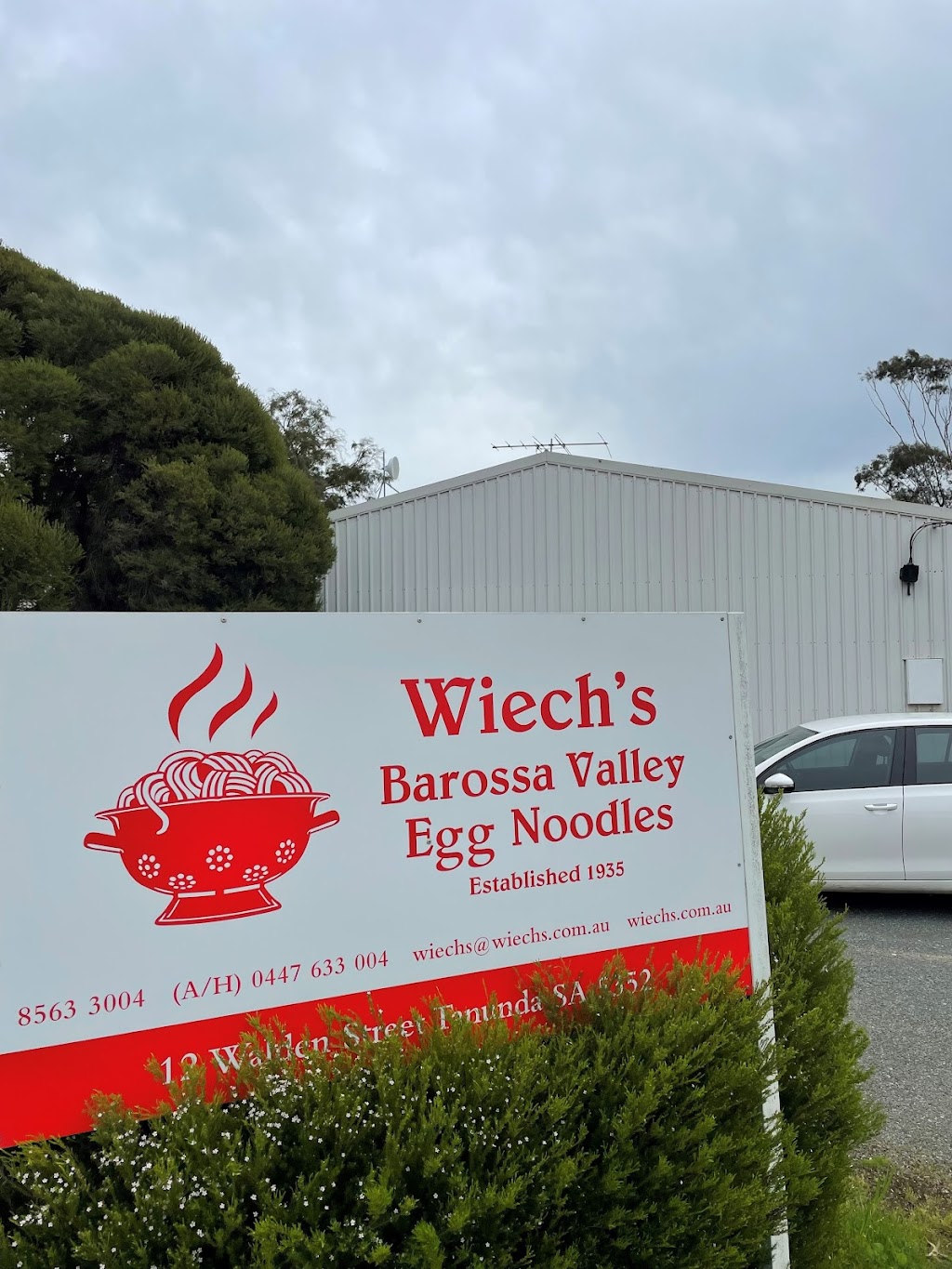 Wiechs Barossa Valley Egg Noodles | 12 Walden St, Tanunda SA 5352, Australia | Phone: (08) 8563 3004