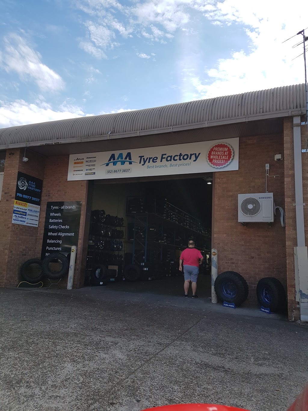 AAA Tyre Factory | car repair | 3/8 Anella Ave, Castle Hill NSW 2154, Australia | 0286773837 OR +61 2 8677 3837